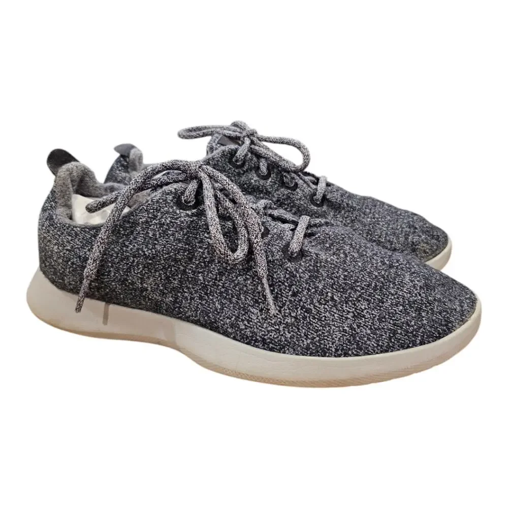 Allbirds Shoes Mens 11 Wool Runners Gray Superfine NZ Merino Wool Sneakers